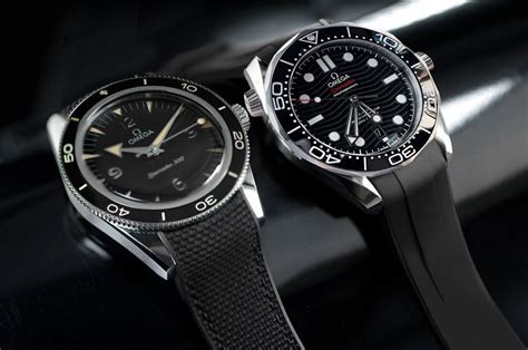 best strap for omega seamaster 300|omega seamaster original rubber strap.